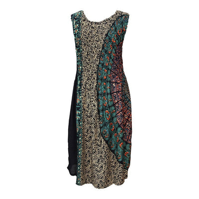 Batik Skater Dress