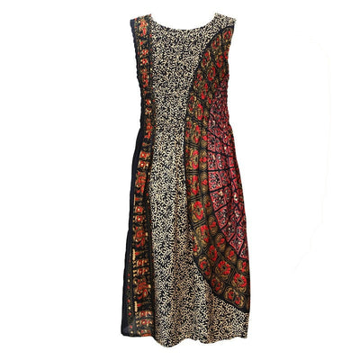 Batik Skater Dress