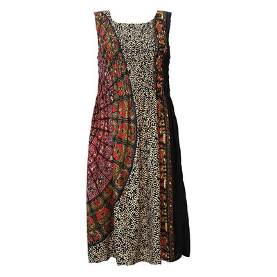 Batik Skater Dress