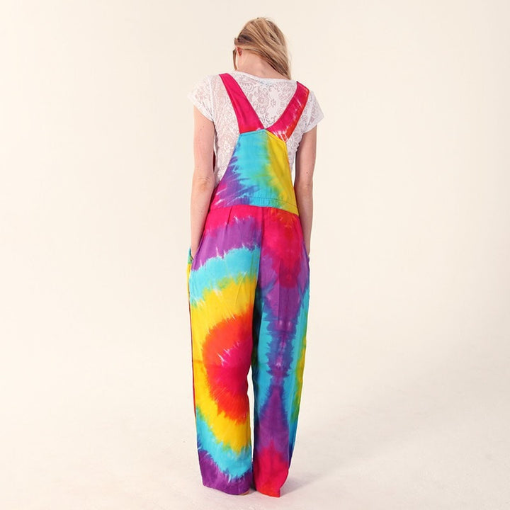 Tie Dye Rainbow Dungarees...