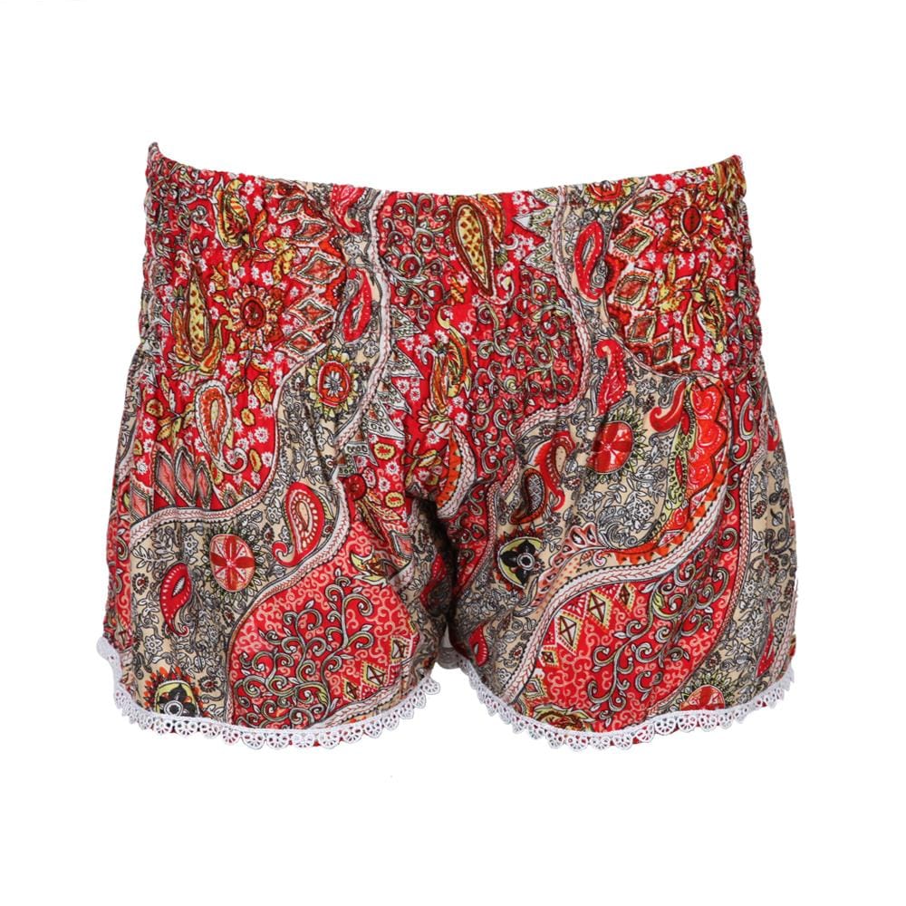 Petite Bali Lace Trim Shorts