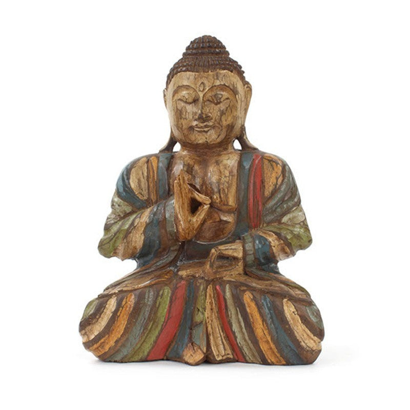 Rustic Wooden Buddha