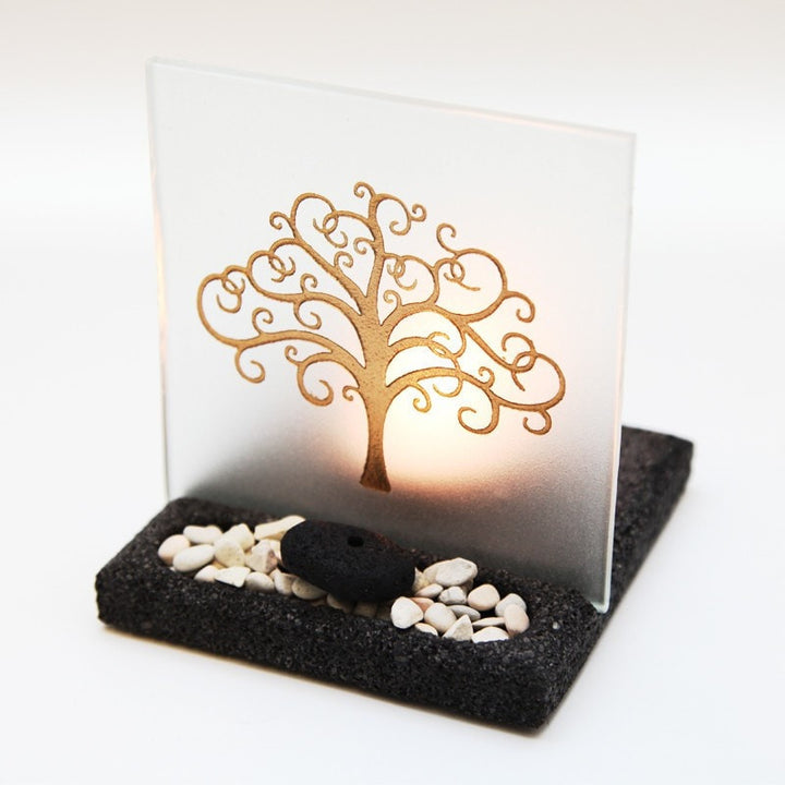 Tree of Life T-Light & Incense Holder