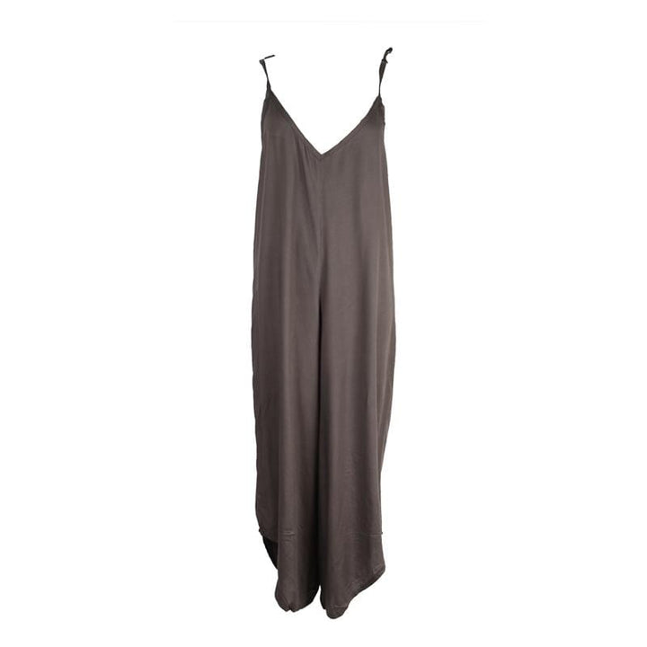 Tassel Shoulder Tie Jumpsuit
