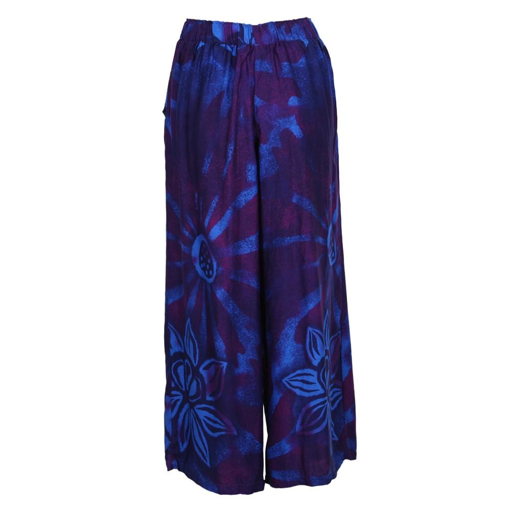 Cropped Bali Printed Trousers..