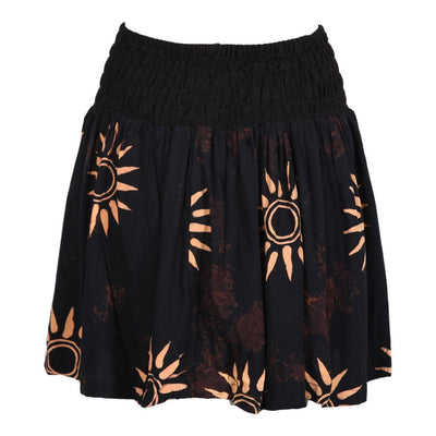 Batik Pattern Mini Skirt