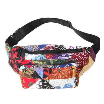 Bali Patchwork Fanny Pack
