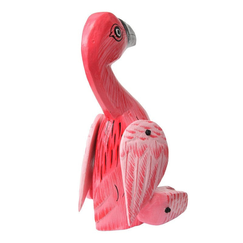 Pink Flamingo Shelf Sitter