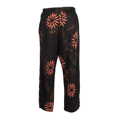 Men's Batik Sun Pattern Trousers