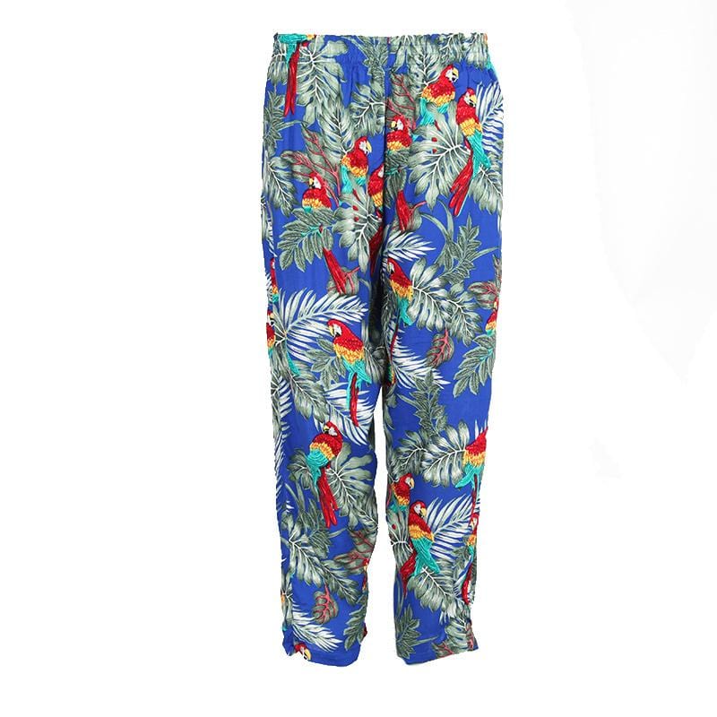 Jungle & Parrot Print Trousers..