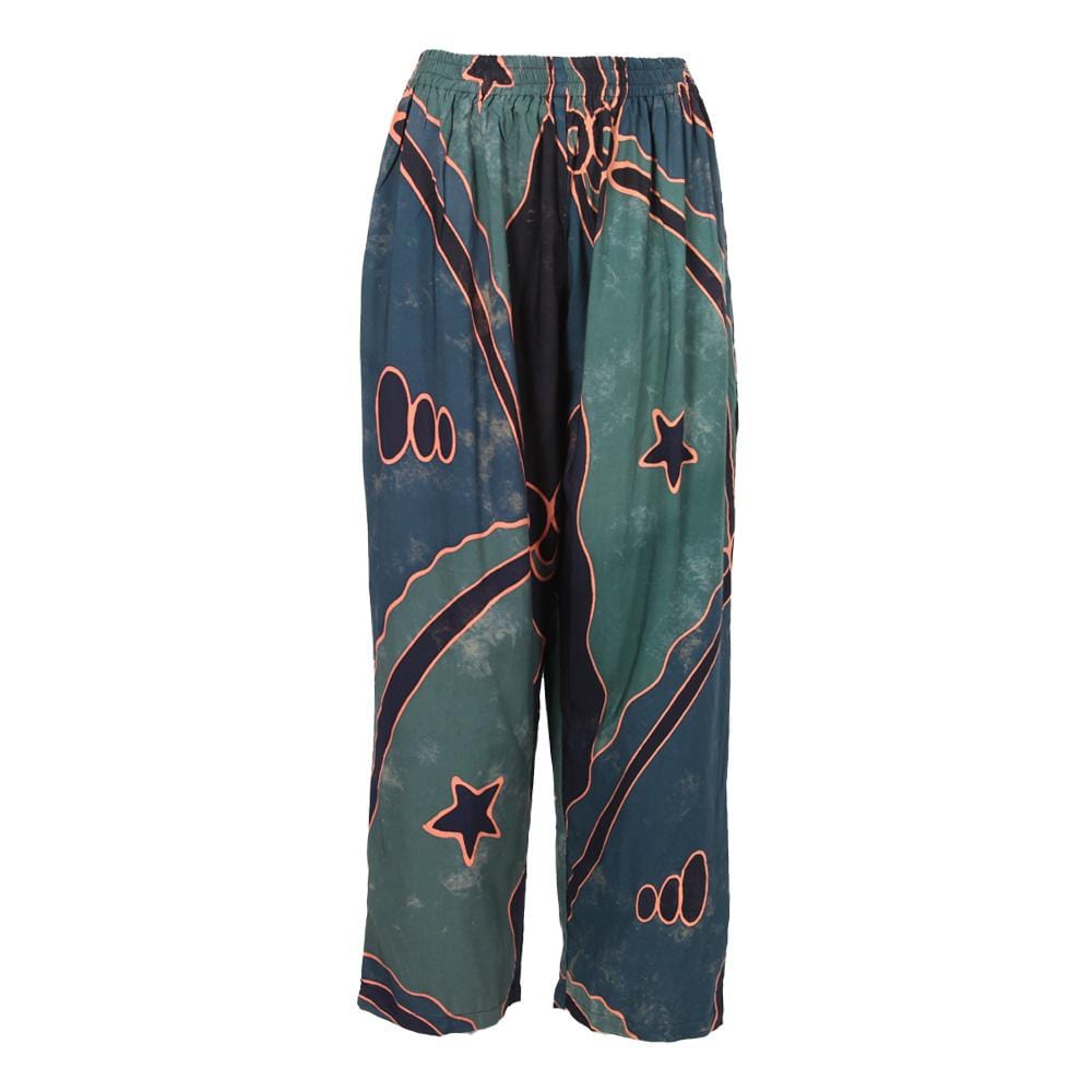 Bali Abstract Patterned Trousers