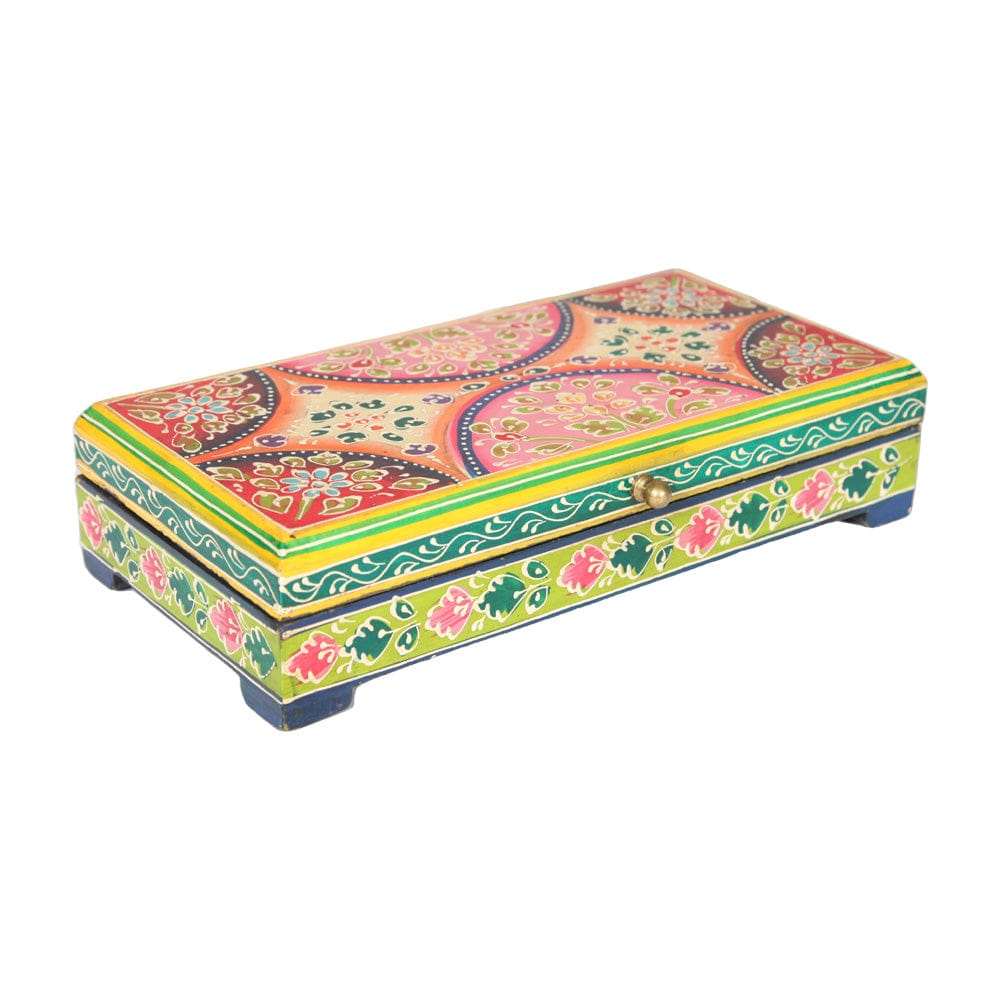 Fair Trade Hand Painted Wooden Box