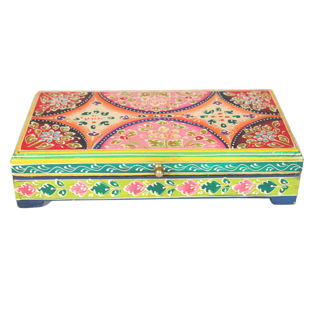 Fair Trade Hand Painted Wooden Box