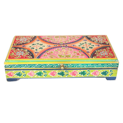 Fair Trade Hand Painted Wooden Box