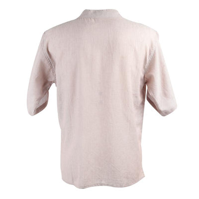 Men's Natural Cotton Short Sleeve Shirt