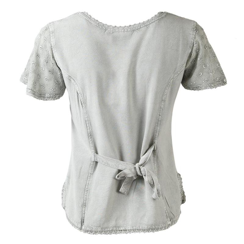 Gypsy Detail Button Up Top