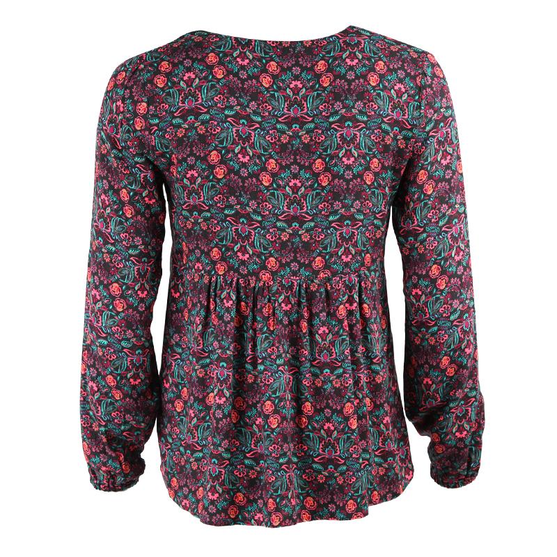 Long Sleeve Peasant Blouse
