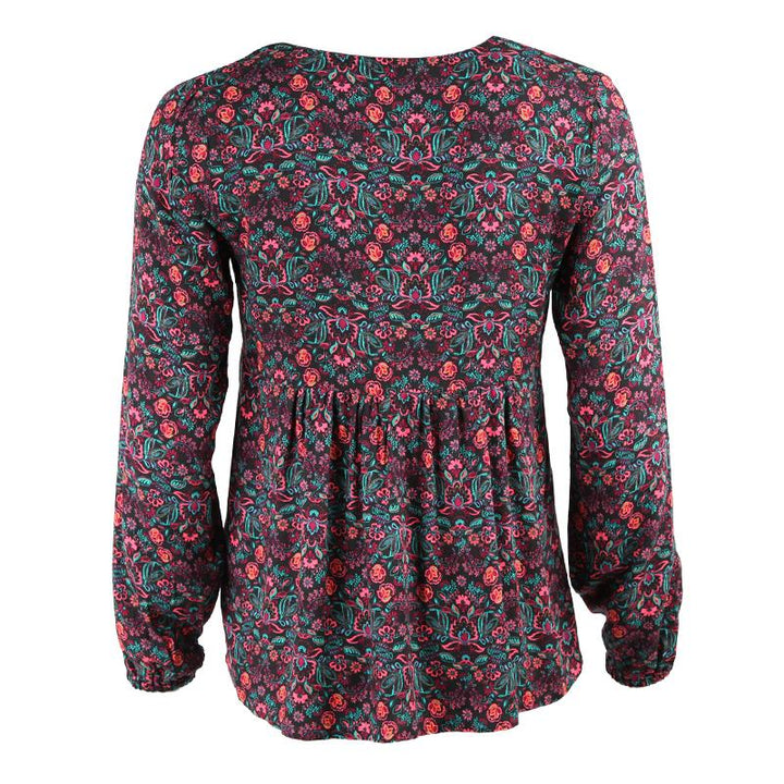 Long Sleeve Peasant Blouse