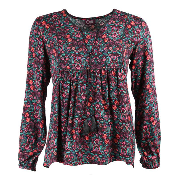 Long Sleeve Peasant Blouse