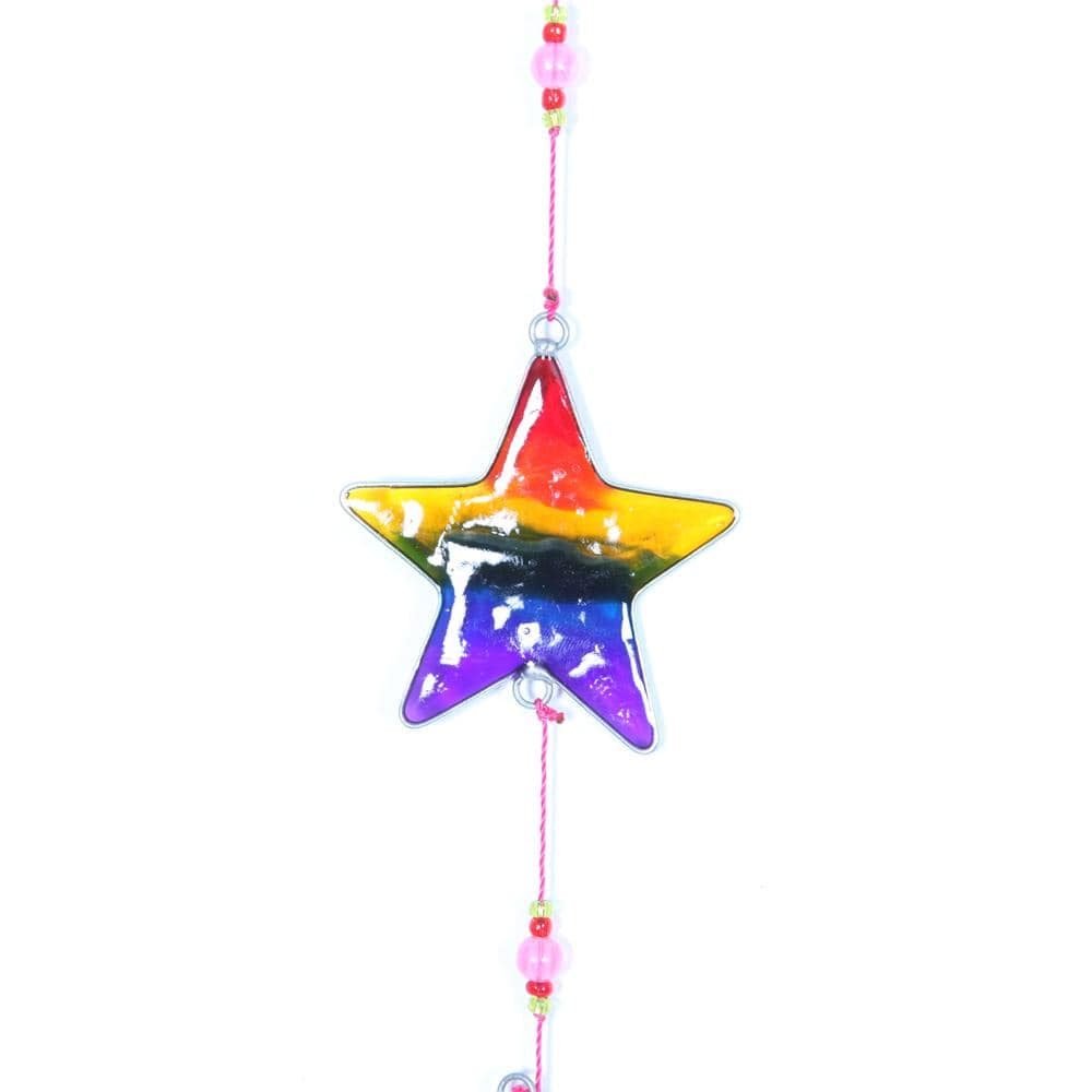 Rainbow Stars & Moon Suncatcher