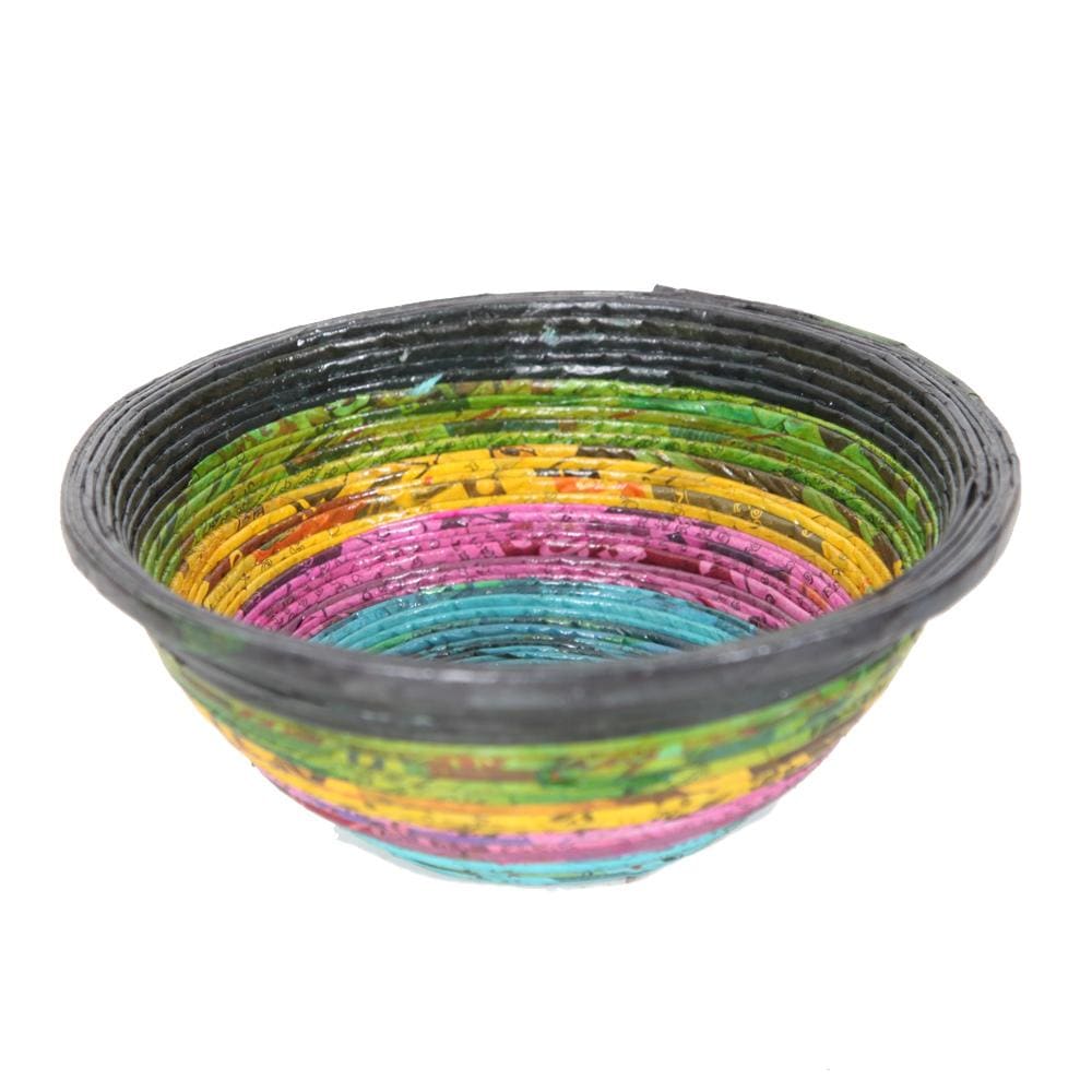 Recycled Newspaper Bowl