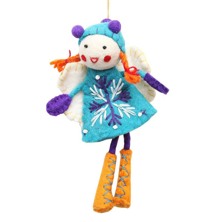 Handmade Hanging Felt Fairy