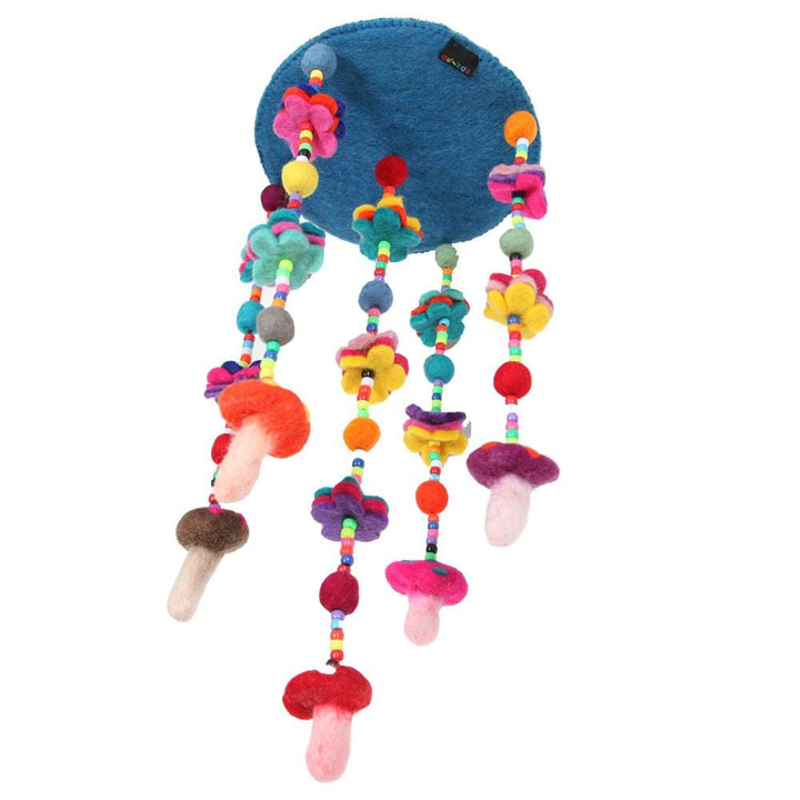 Felt Mushroom Mobile