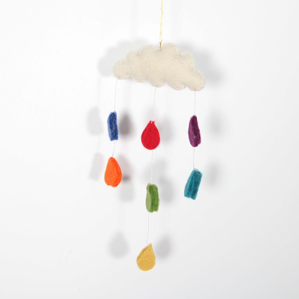 Mini Cloud With Rainbow Rain