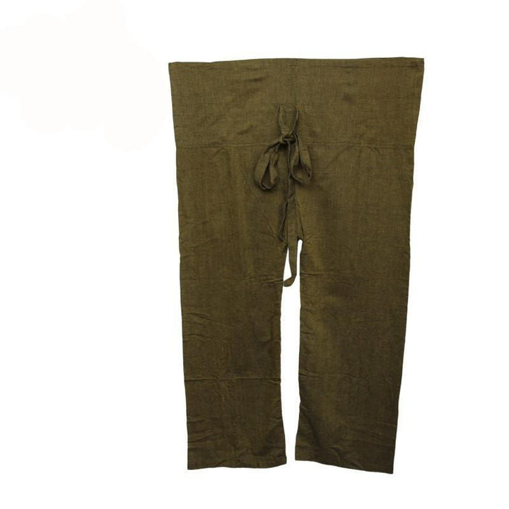 Green Thai Fisherman Pants