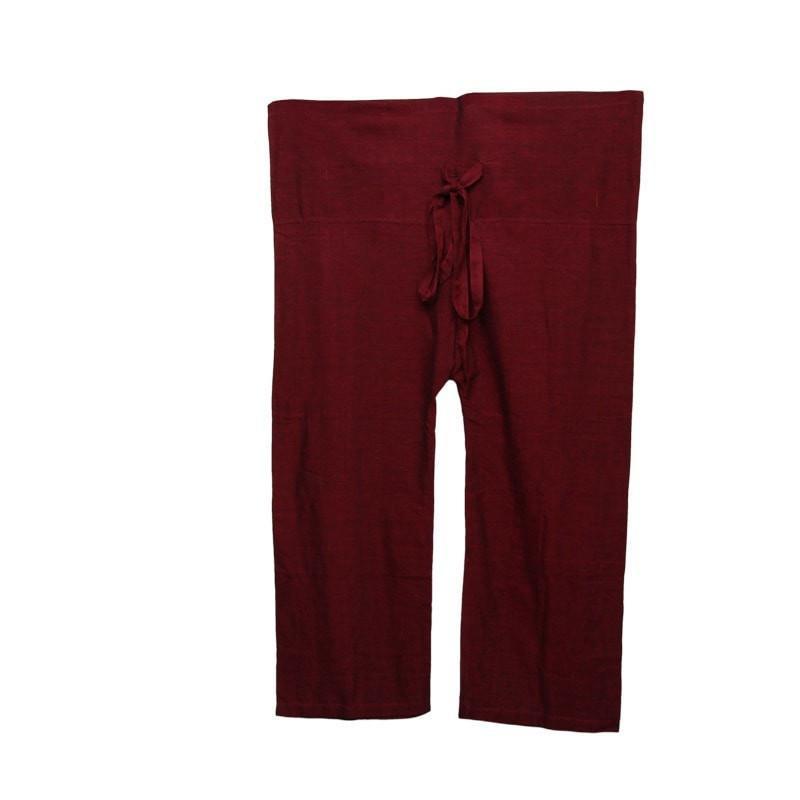 Red Thai Fisherman Pants
