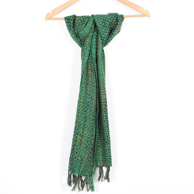 Knitted Sari Scarf