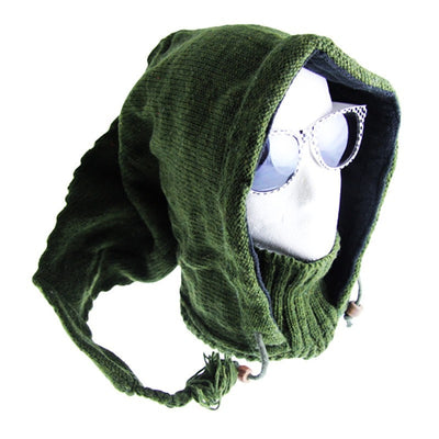 Pixie Knit Hood With Neck Warmer