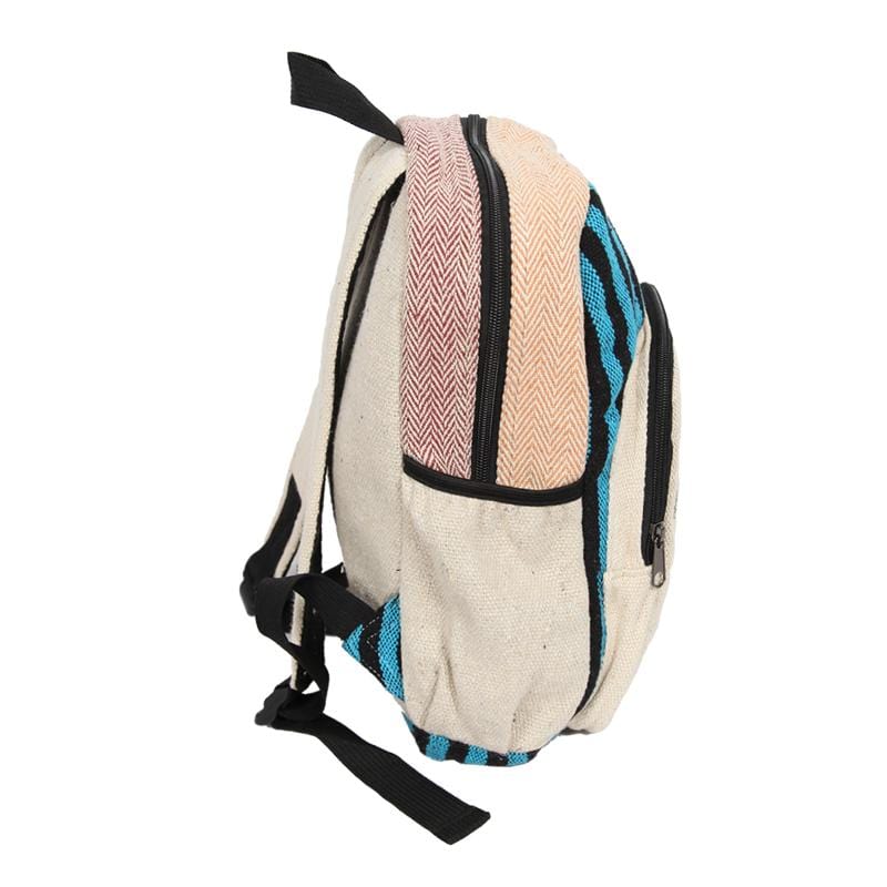 Hemp Backpack with Screen Print