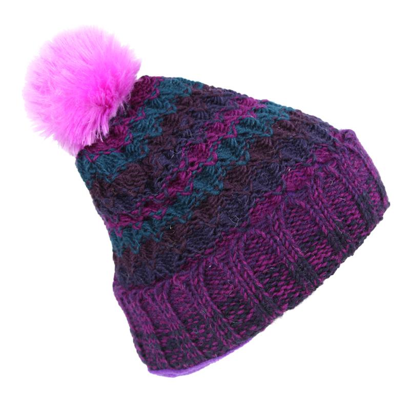 Chunky Knit Bobble Hat