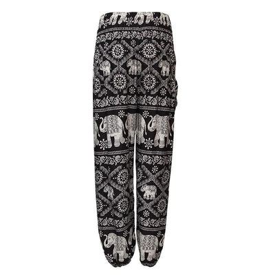 Plus Size Thai Elephant Print Harem Trousers – The Hippy Clothing Co.