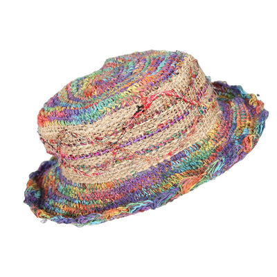 Hemp Rainbow Summer Hat