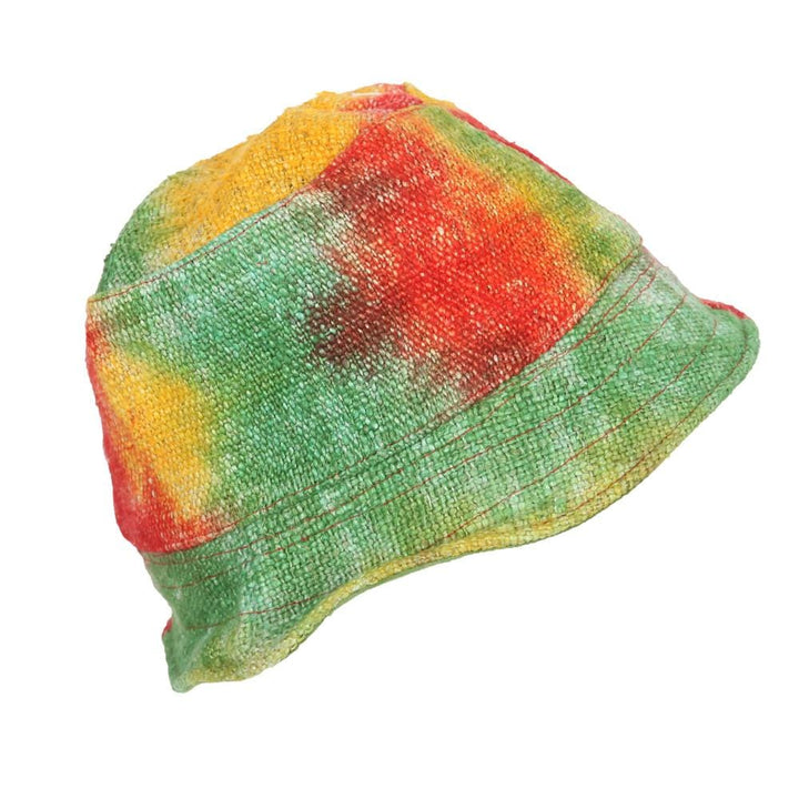Tie Dye Hemp Bucket Hat