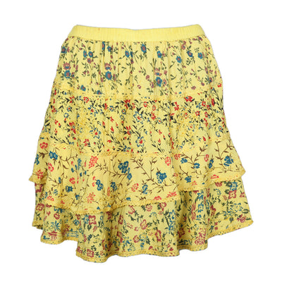 Floral Rah Rah Skirt