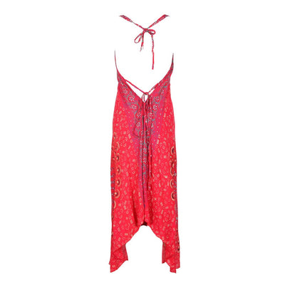 Empire Line Halter Dress