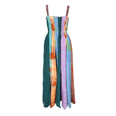 Upcycled Sari Maxi Dress