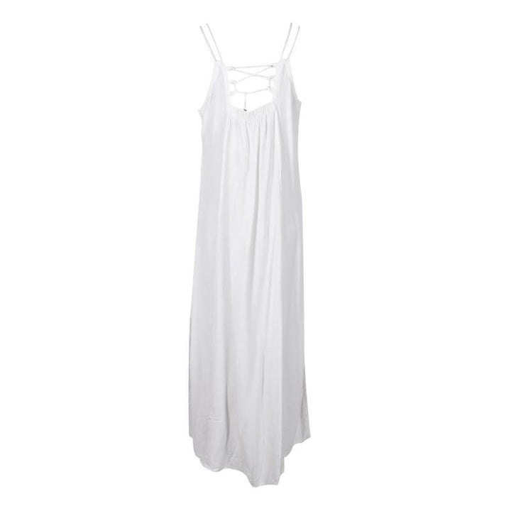 Embroidered Cami Maxi Dress