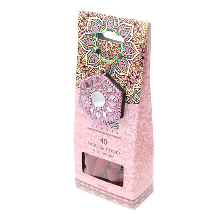 Karma Scents Incense Cones With Holder