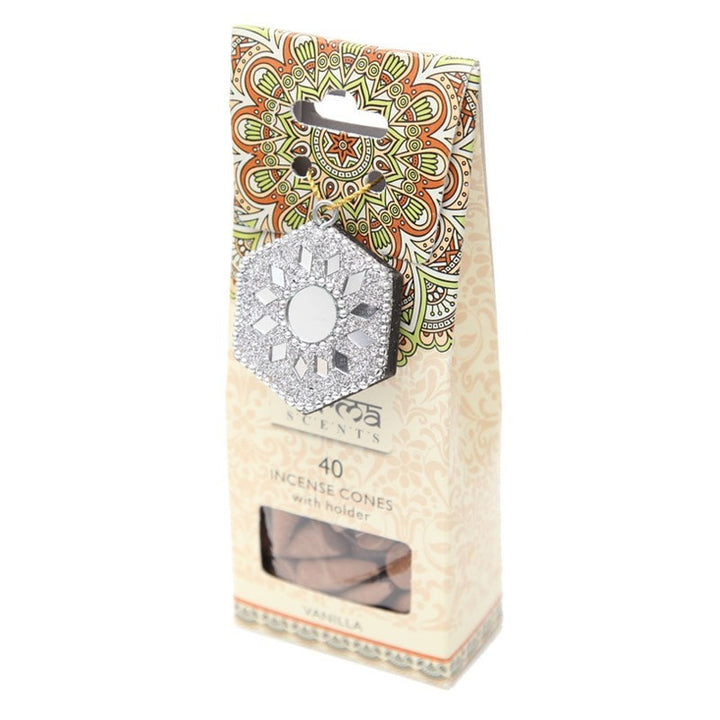 Karma Scents Incense Cones With Holder