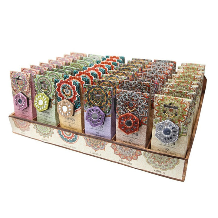 Karma Scents Incense Cones With Holder