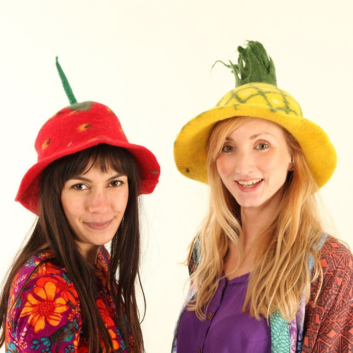 Strawberry Festival Felt Hat