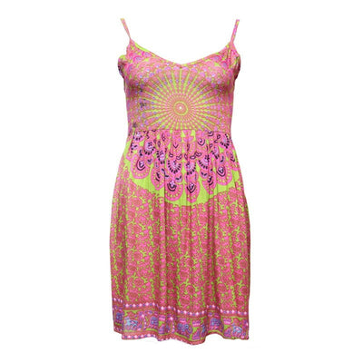 Strappy Mini Skater Dress