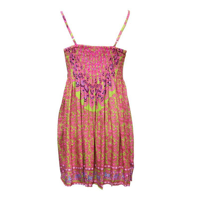 Strappy Mini Skater Dress