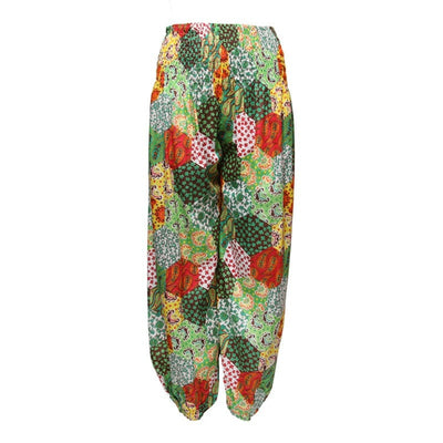 Ditsy Floral Print Genie Pants