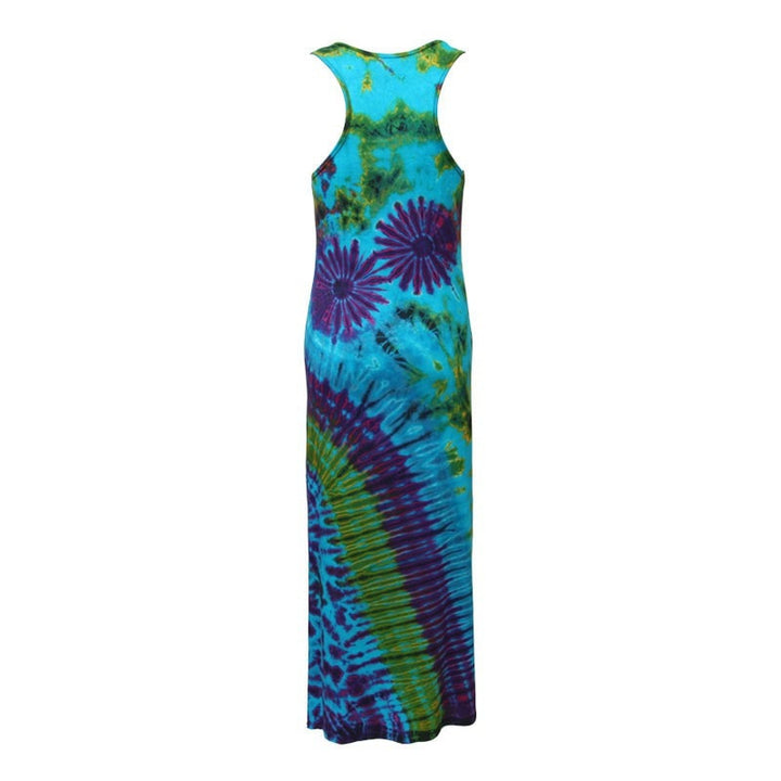 Tie Dye Maxi Jersey Dress