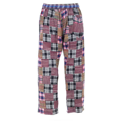 Brushed Cotton Patchwork Trousers..